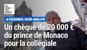 Un don du prince de Monaco pour la collégiale d'Avesnes-sur-Helpe
