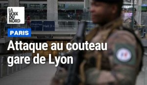 Attaque à Paris : plusieurs personnes blessées gare de Lyon