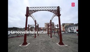 La nouvelle halle du Foirail à Tarbes, est en cours de construction