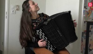 Maÿlis Arrat, accordéoniste toulousaine, se produit le 6 avril à l'église Saint-Nicolas