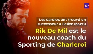 Rik De Mil est le  nouveau coach du  Sporting de Charleroi