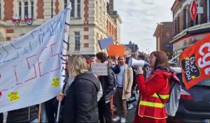 À Chauny, élèves, parents et enseignants mobilisés pour de meilleures conditions dans les lycées