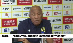 VIDEO. Le retour d'Antoine Kombouaré sur le banc du FC Nantes