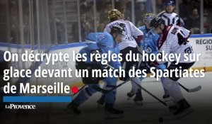 On a décrypté pour vous les règles du hockey sur glace devant un match des Spartiates de Marseille