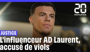 L'influenceur AD Laurent, accusé de viols, une plainte déposée