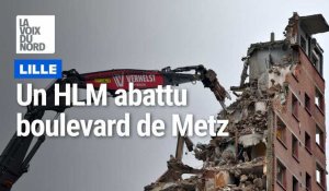 A Lille, un nouvel HLM abattu boulevard de Metz