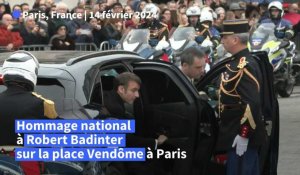 Hommage national à Robert Badinter, qui entrera au Panthéon