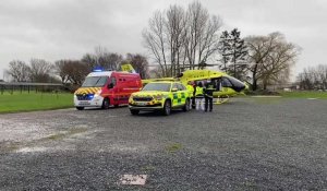 Bergues : ce mercredi 14 février, à 7h30, les pompiers ont été déclenchés pour un homme blessé par balle