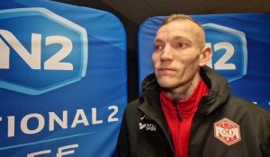 Football : Florent Stevance, Étoile "L'Aisne nouvelle" du match OSQ - Besançon en N2, sa réaction
