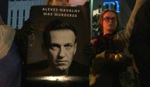 Manifestations en Europe et aux États-Unis pour dénoncer la mort d'Alexeï Navalny
