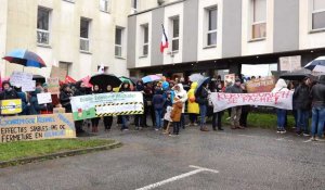 Mobilisation contre la carte scolaire de 2025 à Quimper