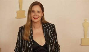Oscars: Justine Triet et l'équipe du film "Anatomie d'une chute" sur le tapis rouge