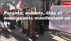 Les fermetures de 40 classes mobilisent en Deux-Sèvres