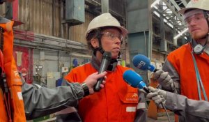 Aurélie, ancienne aide-soignante, a tout quitté pour travailler à ArcelorMittal Dunkerque