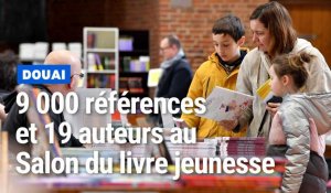 Le 28e Salon du livre jeunesse a lieu à Douai du 15 au 20 mars
