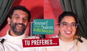 Ramzy et Melha Bedia jouent à "Tu préfères" pour la sortie de Youssef Salem a du succès
