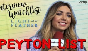 PEYTON LIST : La Watchlist séries de la star Disney Channel