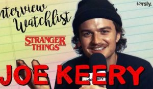 STRANGER THINGS : La Watchlist de Joe Keery