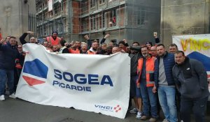 Compiègne. Grève des salariés de Sogea Picardie