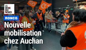 Au moins 150 grévistes défilent dans Auchan-Roncq