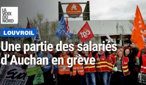 Auchan Louvroil: mobilisation des salariés 