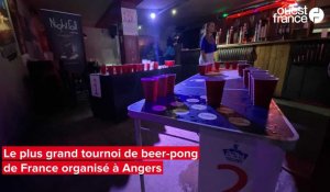 VIDÉO. À Angers, ce bar a accueilli le plus grand tournoi de beer-pong de France