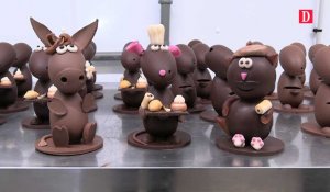 La chocolaterie Bello et Angeli termine ses créations pour Pâques