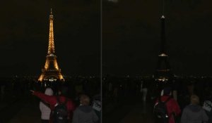 "Earth Hour" : la tour Eiffel s'éteint "pour la planète"