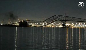 Baltimore : La vidéo du pont qui s'effondre