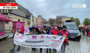 VIDÉO. Journée d’action des retraités : 150 manifestants présents à Caen