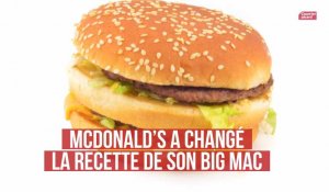 McDonald’s a changé la recette de son Big Mac