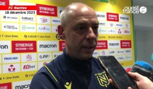 FC Nantes qualifié en huitièmes de finale. Stéphane Moreau : « Il faut profiter, savourer »