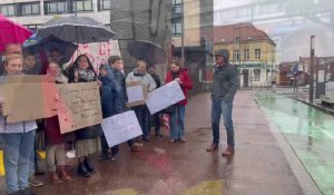Douai : Manifestation des professeurs du lycée Châtelet