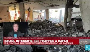 Gaza : l'intensification des bombardements fait craindre une incursion terrestre à Rafah