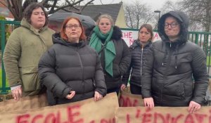 Longuenesse : la classe de CM1 de l'école George Sand menacee de fermeture, les parents d'élèves se mobilisent