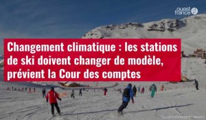 VIDÉO. Changement climatique : les stations de ski doivent changer de modèle, prévient la Cour des c