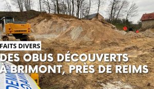 Plus de 300 obus chimiques allemands découverts à Brimont, près de Reims
