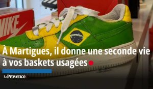 "Save my shoes", une nouvelle boutique pour restaurer les baskets usagées à Martigues