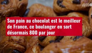 VIDÉO. Son pain au chocolat est le meilleur de France, ce boulanger en sort désormais 800 par jour