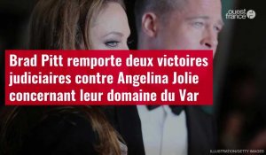 VIDÉO. Brad Pitt remporte deux victoires judiciaires contre Angelina Jolie concernant leur domaine d