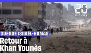 Les Gazaouis de retour à Kahn Younès après le départ des troupes israéliennes