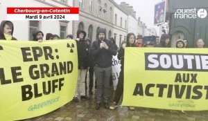 VIDEO. Intrusion à l’EPR : le directeur général de Greenpeace prend la parole à Cherbourg