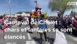 Carnaval de Cholet : chars et fanfares se sont élancés
