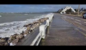 Tempête Pierrick: il y a des dégâts à Cayeux, Fort-Mahon-Plage ou encore Le Crotoy