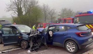 Saint-Martin-Boulogne : deux véhicules légers sont entrés en collision ce jeudi, vers 19 heures 30.