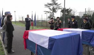 Les dépouilles de six soldats français tombés à Diên Biên Phu rapatriées