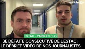 3 défaites de suite pour l'Estac : nos journalistes analysent le match contre le Paris FC (1-2)