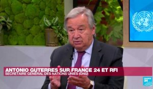 Antonio Guterres : "J'espère que la CPI va pouvoir enquêter sur Izioum"