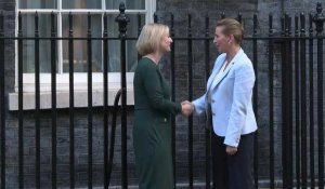 La Première ministre britannique, Liz Truss, rencontre son homologue danoise Mette Frederiksen