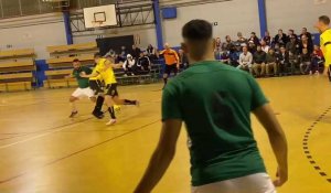 D3 futsal Union belge: duel équilibré entre JSK Mons et Fraternité Frameries. Vidéo  Éric  Ghislain